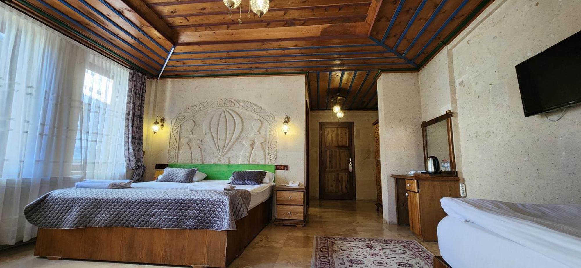 Cappadocia Elite Stone House Bed and Breakfast Göreme Habitación foto