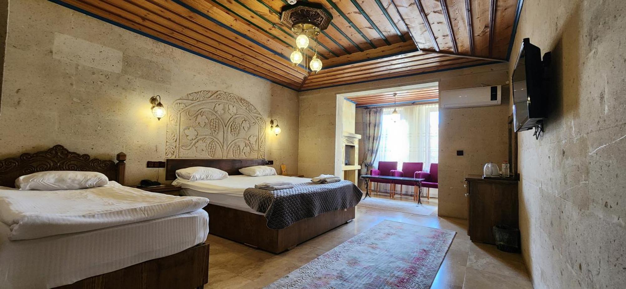 Cappadocia Elite Stone House Bed and Breakfast Göreme Habitación foto